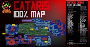 Metroid Dread Map 100% Cataris All Items Locations