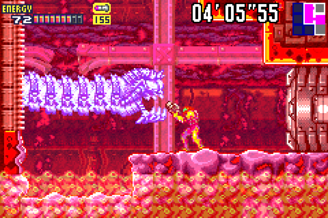 Metroid Fusion Walkthrough Sector 3 Meltdown Omega Metroid