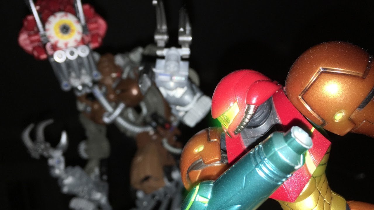 Check Out Figma Samus Taking on Bionicle Mother Brain