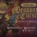 Promotional banner for Castlevania: Belmont's Curse with fantasy artwork and an October 15, 2026 release date; shows platform logos (Xbox, Steam, PS5).